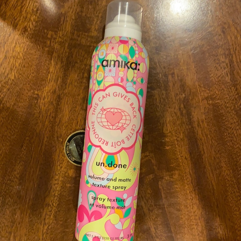 amika un.done volume & texture spray 5.3 oz